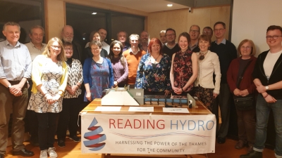 Reading Hydro members at the 2018 AGM