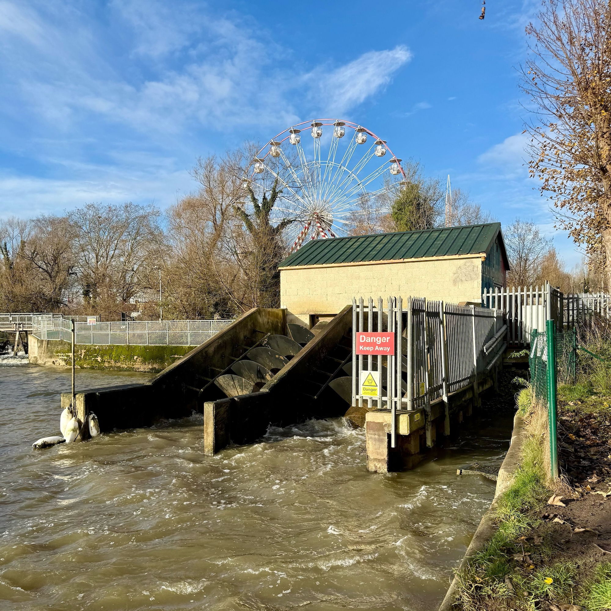 Reading Hydro turbines and turbine house